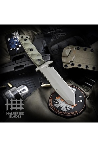 Halfbreed Blades Gen-2 Kamp Bıçağı Yeşil