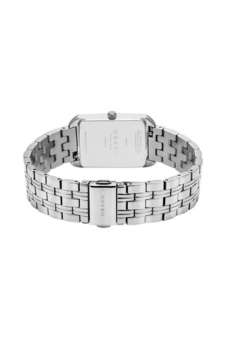 Obaku Denmark V293lxcısc Quartz Çelik Gri Safir Cam 24 Mm Kadın Kol Saati Gri
