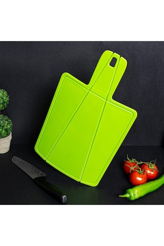 Katlanabilir Kesme Panosu Katlanabilir Kesme Tahtası Kullanışlı Pratik Plastik Yeşil Diğer