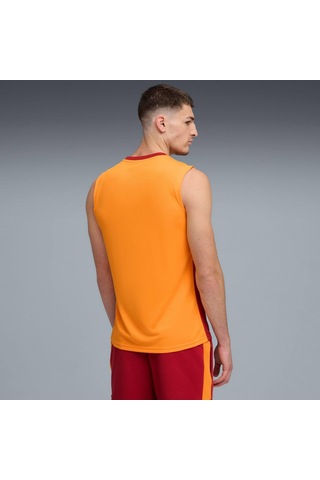 5tate Of Mınd Puma Galatasaray Erkek Sıfır Kollu Antrenman Forması, Intense Orange, L Açık Bordo