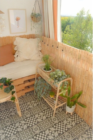 Doğal Kamış Hasır Çit Bahçe, Balkon ve Gölgelik Dekorasyonu 1 Metre Yükseklik X 6 Metre Uzunluk