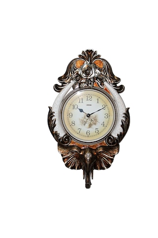 1 Adet Duvara Asmalı Dekoratif Saat Duvar Saati Asma Modeli 84 48 Cm, Asma Saat, Wall Clock Alk1670 Diğer