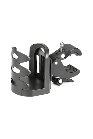 Soulader Pratik Ve Kullanışlı 360 Derece Dönebilen Bebek Arabası Tutacağı Kolay Takılabilir Ve Sağlam Tasarım Siyah