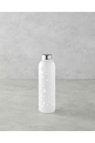 English Home Floret Cam Şişe 750 Ml Beyaz