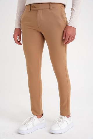 Efor P 1088 Slim Fit Yan Cep Esnek Pamuklu Casual Camel Pantolon Camel