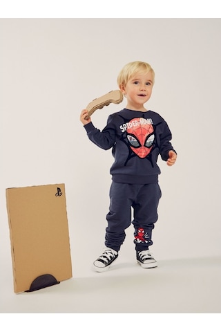 Name It Spiderman Antrasit Erkek Çocuk Sweatshirt 13221195 001 Antrasit