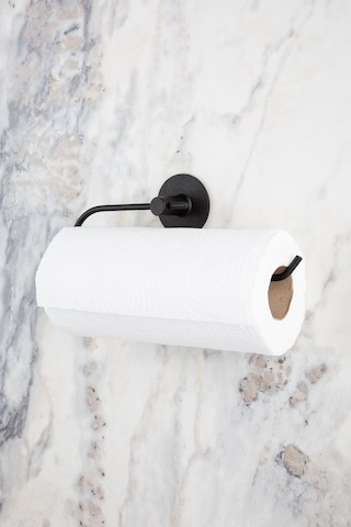 Multistore Yuvarlak Yapışkanlı Siyah Kağıt Rulo Havluluk, Peçetelik, Yapışkanlı Tasarım, Banyo Peçetelik