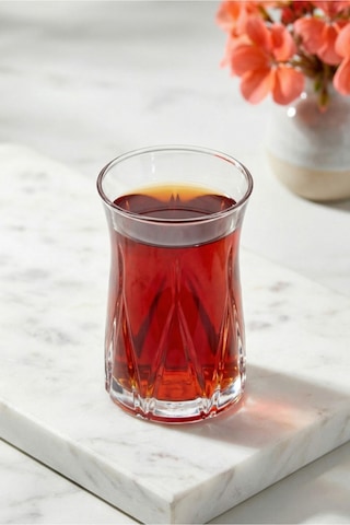 Lav Zoey Cam Çay Bardağı 6 Kişilik 165 ml