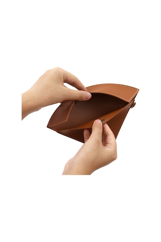 Pu Deri Kahve Filtre Kağıdı Çantası, Su Geçirmez Tasarım Yeşil