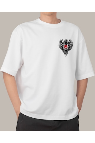 Butter Together Baskılı Tasarım T-shirt Beyaz