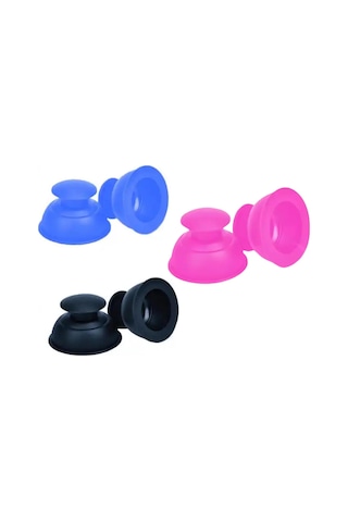 Vantuz Silikon Selülit & Masaj Kupası 6'lı Set Karışık Renk