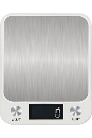 15kg Tartım Gıda Kahve Terazisi Akıllı Elektronik Dijital Terazi-b Beyaz