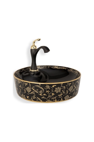 Eva Banyo Lena E-4043S Tezgah Üstü Porselen Lavabo