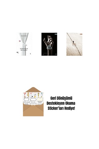 Güneş Kalır Bir Başına + Yarım Ağaçlar + Evvel + Okuma Sticker'ları