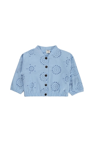 Civil Baby Fistolu Kanvas Oversize 6-18 Ay Ceket - Mavi Soft Mavi