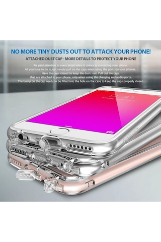 Ringke Fusion Apple Uyumlu iPhone 6s Plus/ 6 Plus İle Kılıf Crystal View Tpu Bumper Extra Darbe Emici
