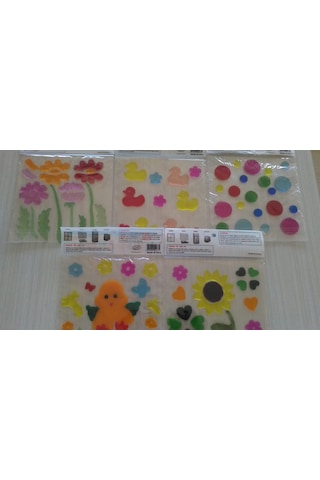 5 Adet Karışık Modelli Jel Sticker Yapıştırma Jel