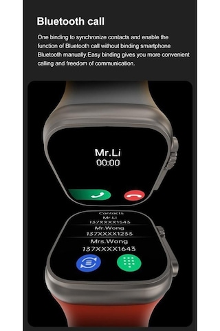 Togo Watch 8 Ultra G8s Smart Watch Yeni Nesil New Generation Süper Hd Ekran Android + Apple