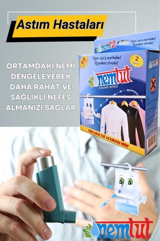 Hastane Ve Muayenehanelerde Rutubet Nem Giderici Kötü Koku Korozyon Önleyici 1 Kutu 2 Paket 1 Kg