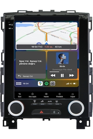 Renault Megane 4 Android Multimedya Sistemi 2016-2023 Crv-4453xda