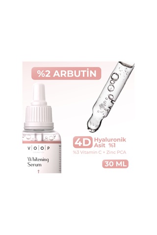 Voop Whitening Ton Eşitleyici Mini Beyazlatıcı Serum 10 ML