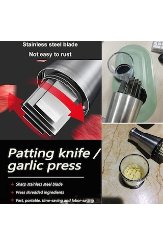 Preslenmiş Sarımsaklı Kazak - Sarımsaklı Presli Gıda Doğrayıcı Diğer