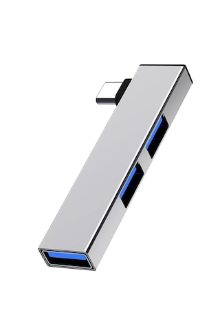 Alfais 6014 Usb Type C 3.0 Hub 3 Portlu Çoklayıcı Çoğaltıcı Dönüştürücü Çevirici Adaptör