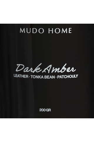 Mudo Home Dreamy Black Dark Amber Mum 200gr Siyah