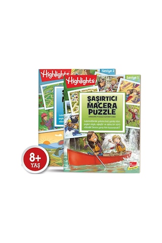 Şaşırtıcı Macera Puzzle 2'Li Set Dikkat Atölyesi Yayınları 522575080