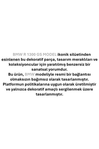 3d Baskı Macera Motosiklet Masa Dekoru 20cm Naked Touring Bike