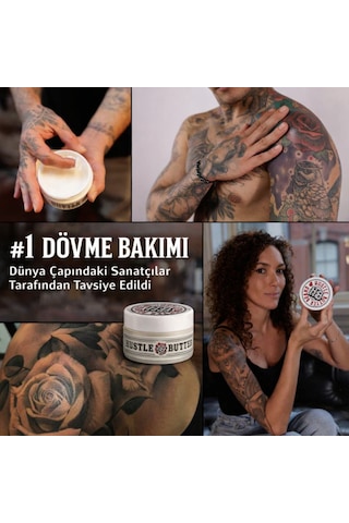 Hustle Butter Deluxe Tattoo Aftercare - 5oz/150ml Dövme Bakım Kremi