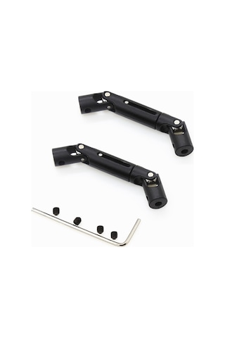 Wpl D12 C14 C24 B16 Mn D90 Mn99s Rc Araba İçin 2 Adet Metal Tahrik Mili