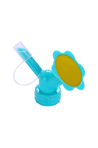 Ximistore9 Mavi Çiçek Sulama Uygulaması, 27mm Açıkça Çift Başlı, Plastik Sulama Kapağı, Ev Bahçe Sulama Aleti