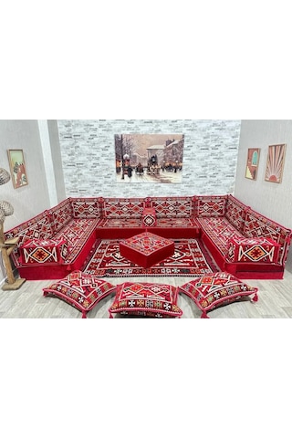 Coton Şark Köşesi Anadolu Desenli Konsept 21 Parça