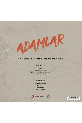 Adamlar Harekete Kimse Mâni Olamaz - Plak Genel