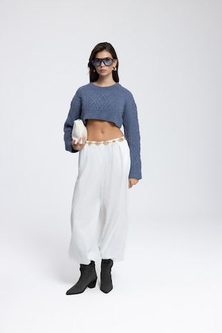 Mai Collection Mai Studios Co. Mohan İndigo Crop Kazak İndigo