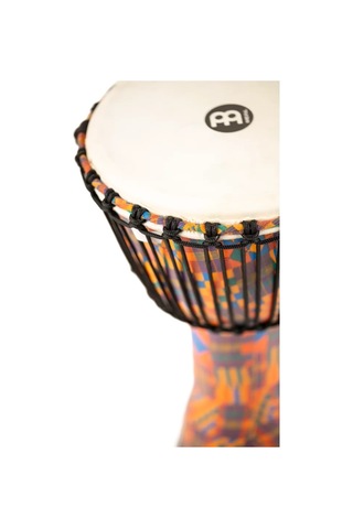 Meinl Padj2-m-g Travel Series Medium 10" Djembe Kenyan Quilt