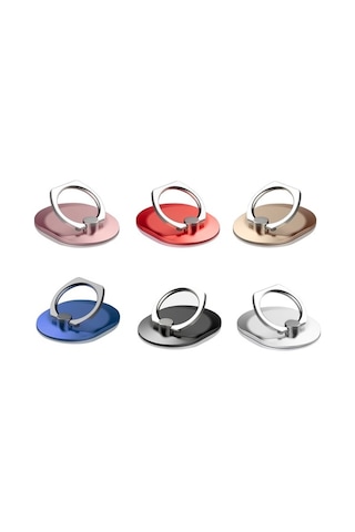 Fortunelane Üniversal Cep Telefonu Tutucu Ayağı: 360 Döner, 180 Çevirilebilir, Dayanıklı, Invisible Ultra İnce Beyaz Rengi