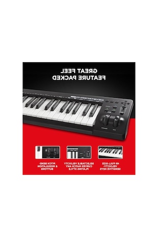 2As 49 Tuşlu Usb Mıdı Klavye Controller - Tam Kontrol Ve Yaratıcılık Açık Antrasit