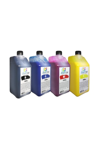 Smartink Epson Uyumlu 1000 ML 4 Renk Set Mürekkep