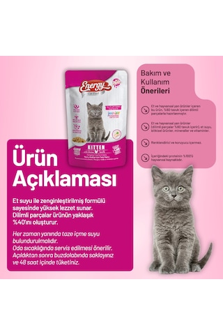 Tavuklu Yavru Yaş Kedi Maması 85 G - 24 Adet