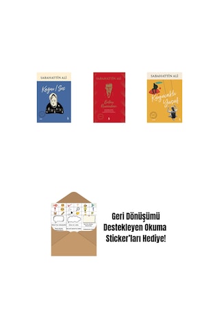 Kağnı / Ses + Sabahattin Ali Bütün Romanları Ciltli + Kuyucaklı Yusuf + Okuma Sticker'ları