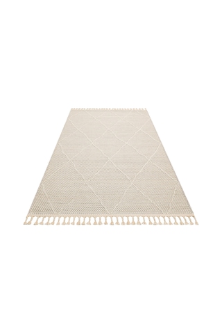 Eko Halı Soho Sh 02 Beige Hav Toz Vermez Hasır Dokuma Modern Makine Halısı