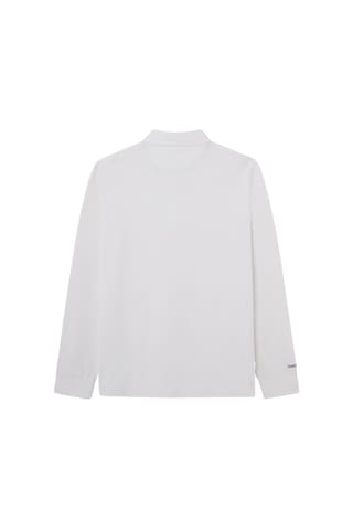Hackett Ekru Erkek %100 Pamuk Slim Fit Sweatshirt Hm570837