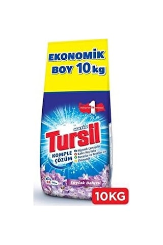 Tursil Leylak Bahçesi Toz Çamaşır Deterjanı 66 Yıkama 10 KG Tursil Leylak Bahçesi Toz Çamaşır Deterjanı 66 Yıkama 10 KG