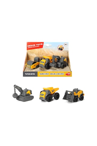 Dickie Volvo Micro Builders İnşaat Araçları 3+ Yaş