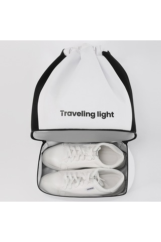 Tuomeng Yeni Islak Ve Kuru Ayırma Seyahat Sırt Çantası Taşınabilir Bölmeli Spor Sırt Çantası Beyaz