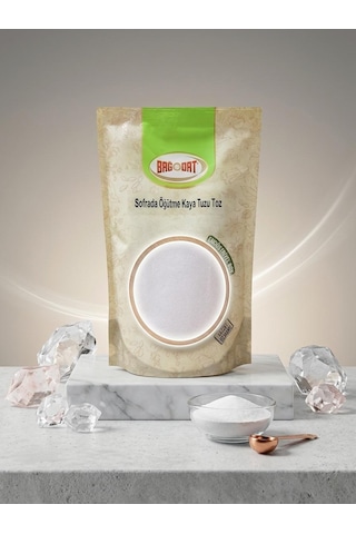 Bağdat Çankırı Kaya Tuzu Toz 500 Gr. Öğütülmüş Sofralık Doğal Kaya Tuzu