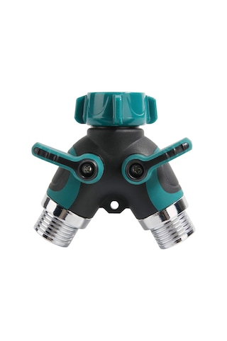 2 Yollu Su Ayırıcı, Musluk Ayırıcı, Hortum Bibi, Bahçe Hortumu Ayırıcı, Uzun Saplar