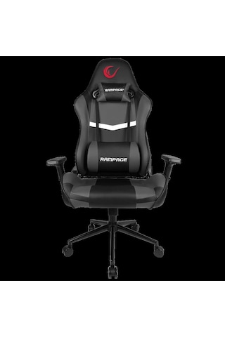 Rampage Kl-r56 3d Kol Tam Dökme Süngerli Siyah/gri Oyuncu Koltuğu